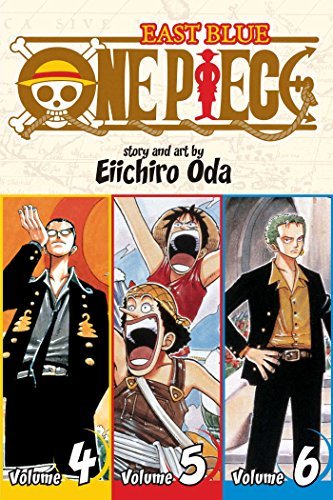 One Piece: East Blue 4-5-6 Eiichiro Oda Manga Book