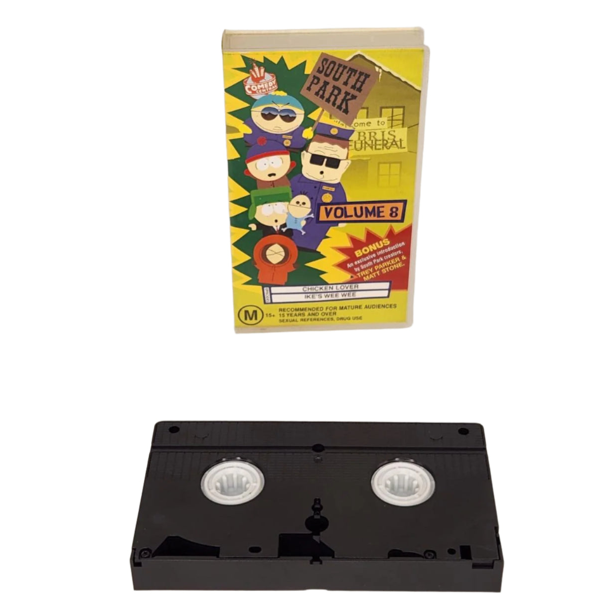 South Park Volume 8 VHS Video Cassette Tape