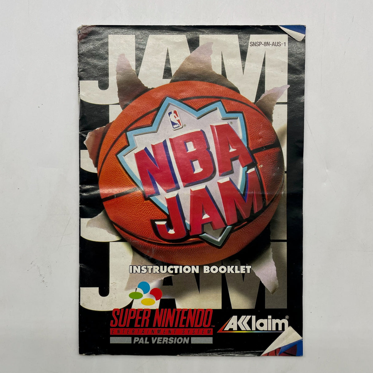 NBA Jam T.E Tour Edition Super Nintendo SNES Game Boxed Complete PAL