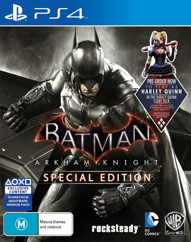 Batman: Arkham Knight PlayStation 4 PS4 Game