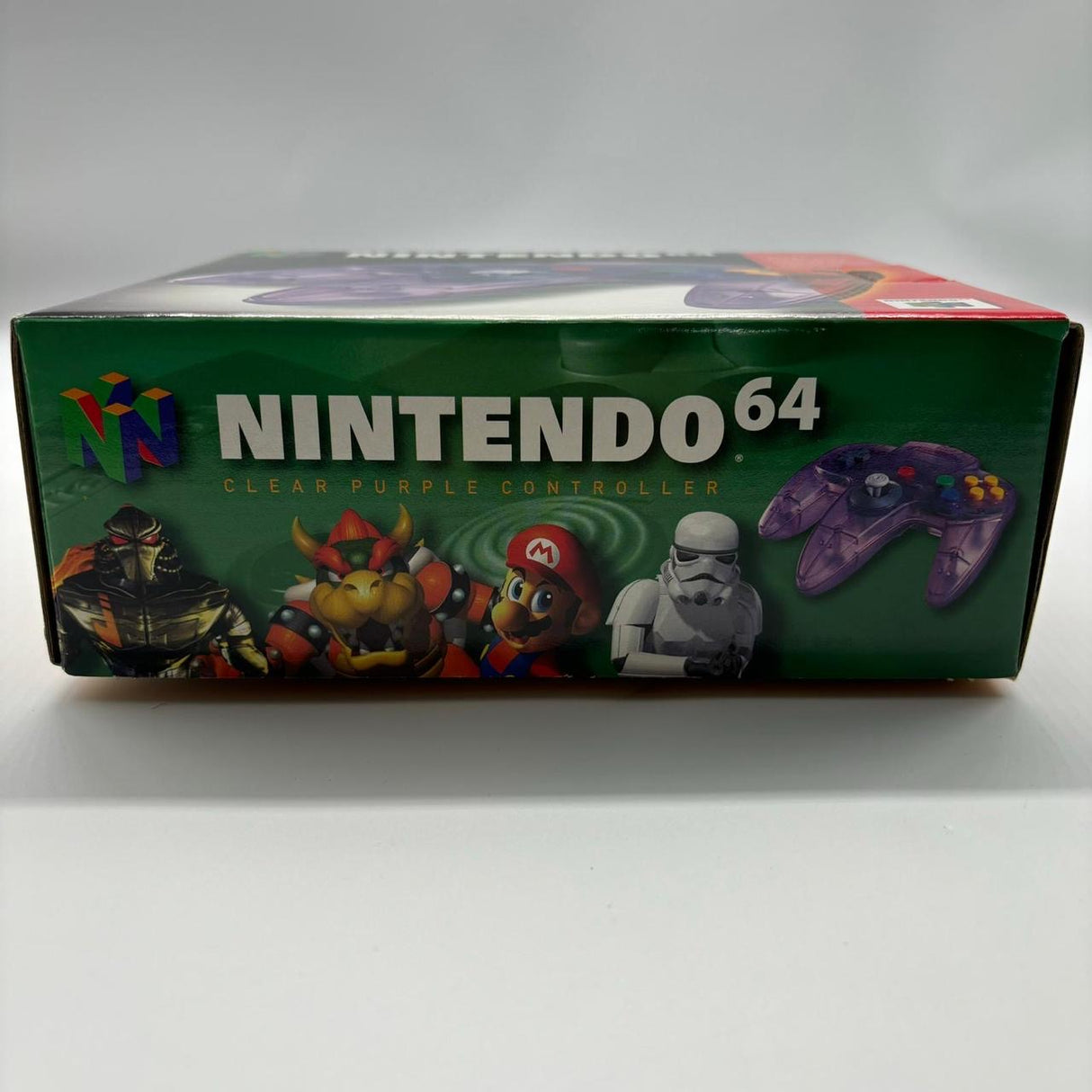 Nintendo 64 N64 Clear Purple Controller Boxed PAL