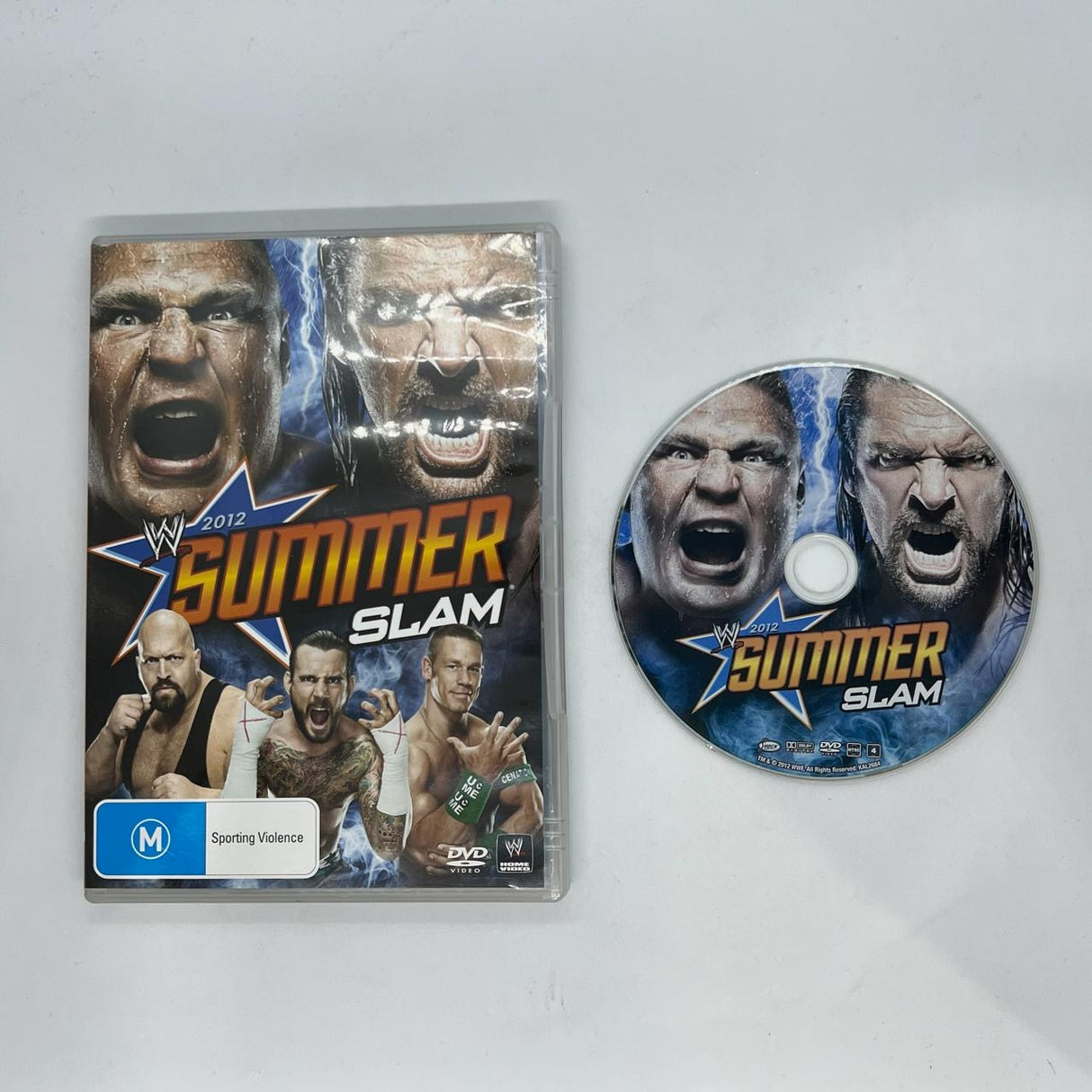 WWE Summer Slam 2012 DVD