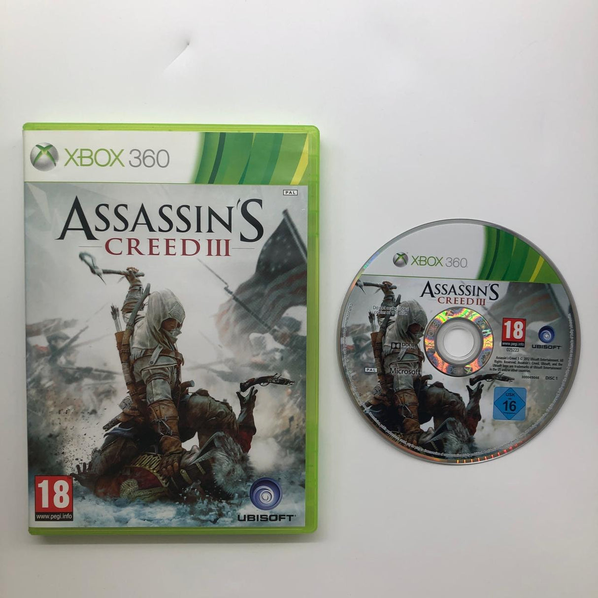 Assassins Creed III Xbox 360 Game PAL