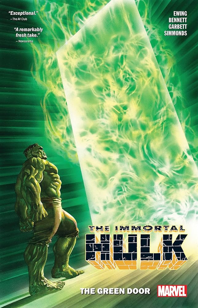 Immortal Hulk Vol. 2 The Green Door by Al Ewing Paperback Comic Book