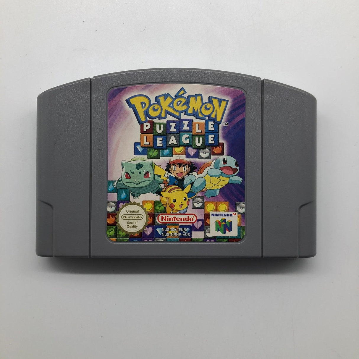 Pokemon Puzzle League Nintendo 64 N64 Game Cartridge PAL