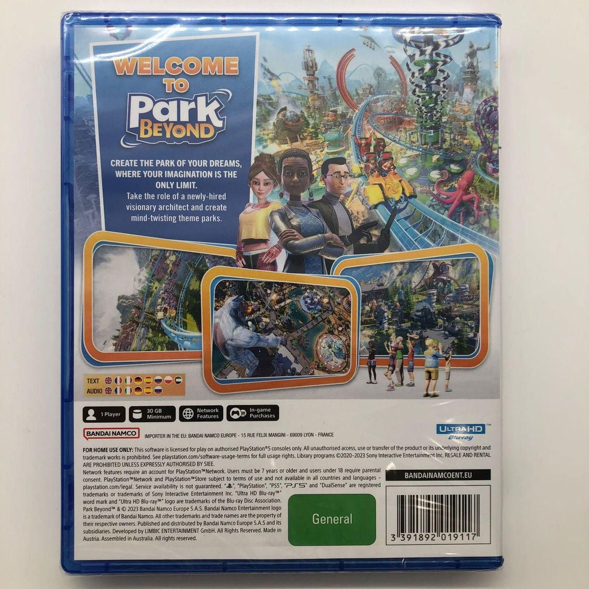Park Beyond PS5 Playstation 5 Game Brand New SEALED