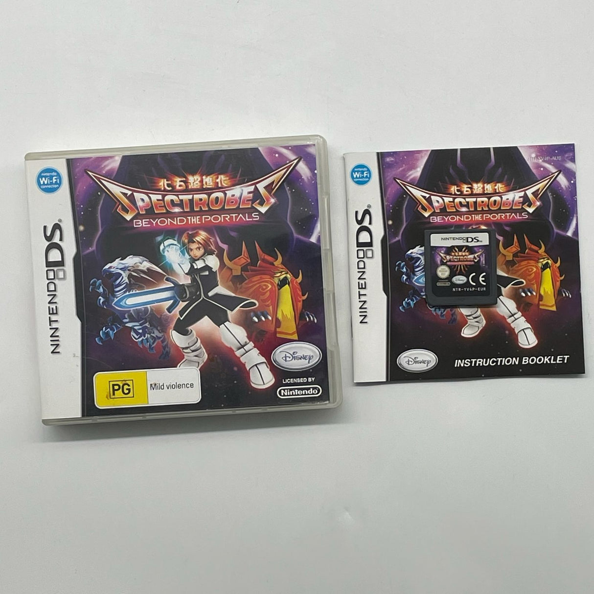 Spectrobes Beyond the Portals Nintendo DS Game + Manual