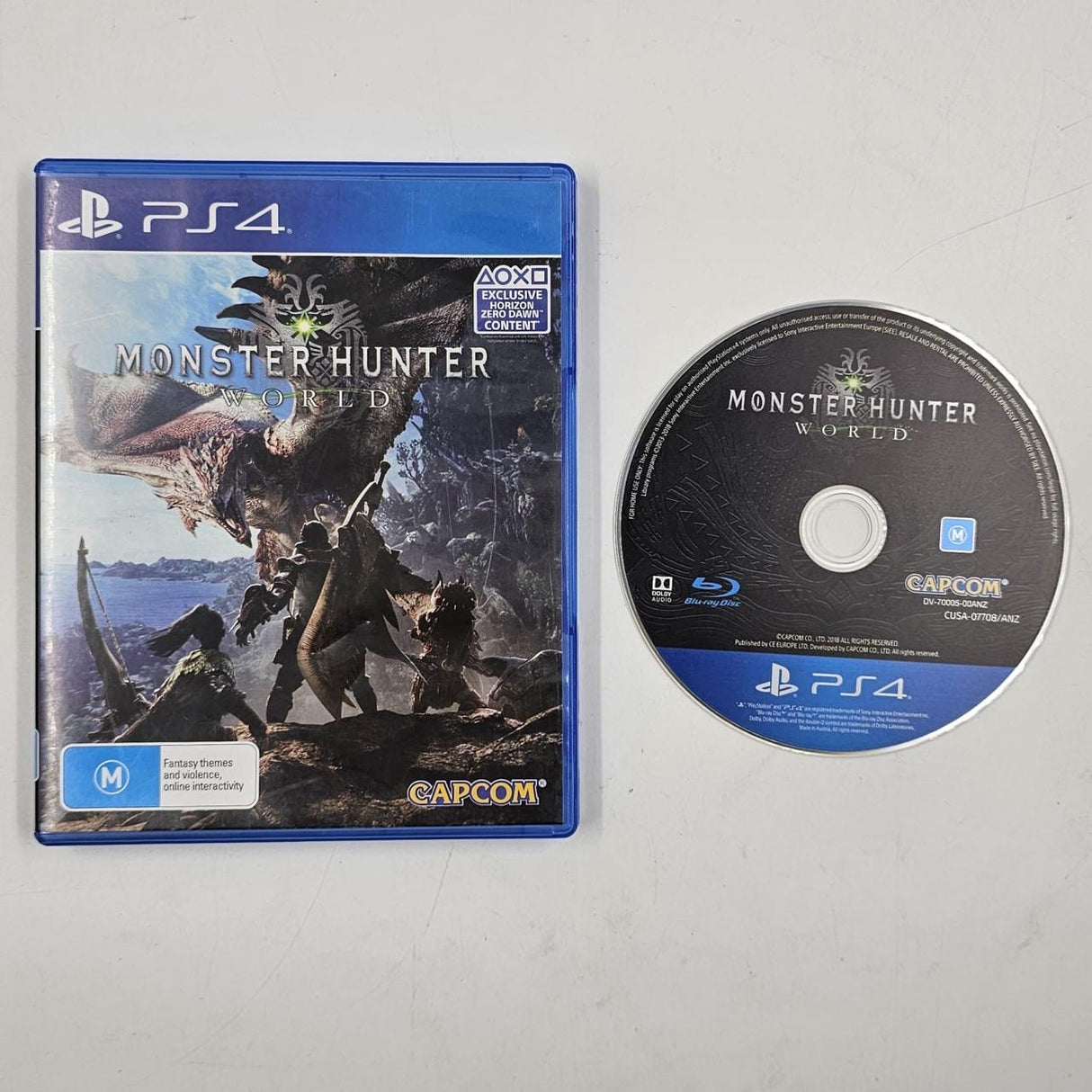 Monster Hunter World PS4 Playstation 4 Game