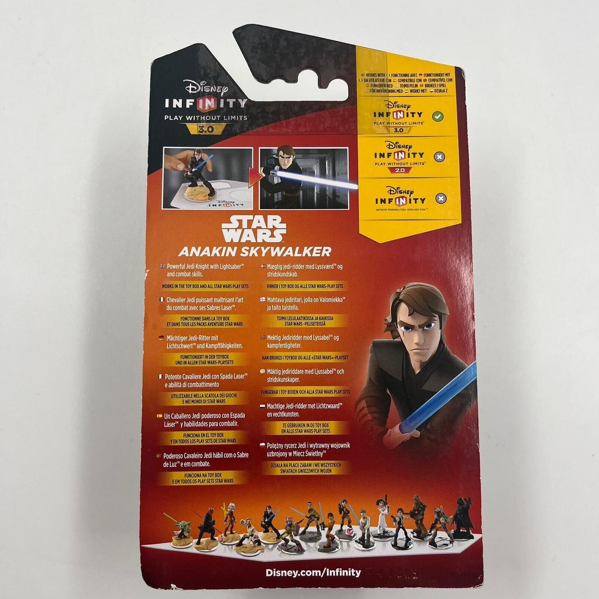 Disney Infinity 3.0 Anakin Skywalker Light FX Star Wars Figure