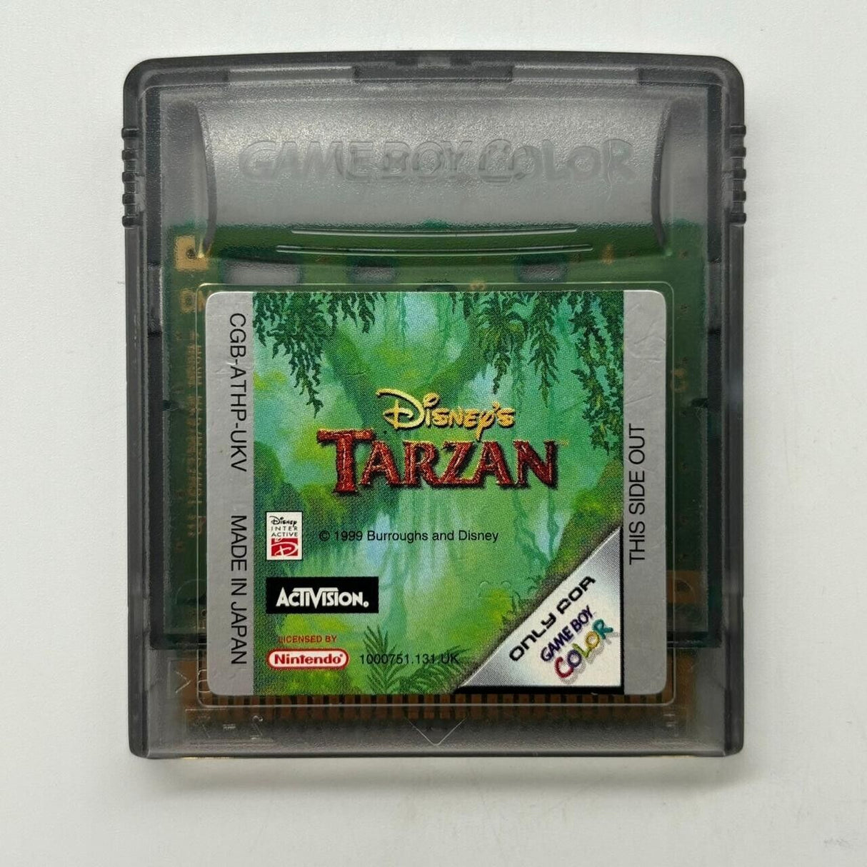 Disney’s Tarzan Nintendo Gameboy Color / Colour Game