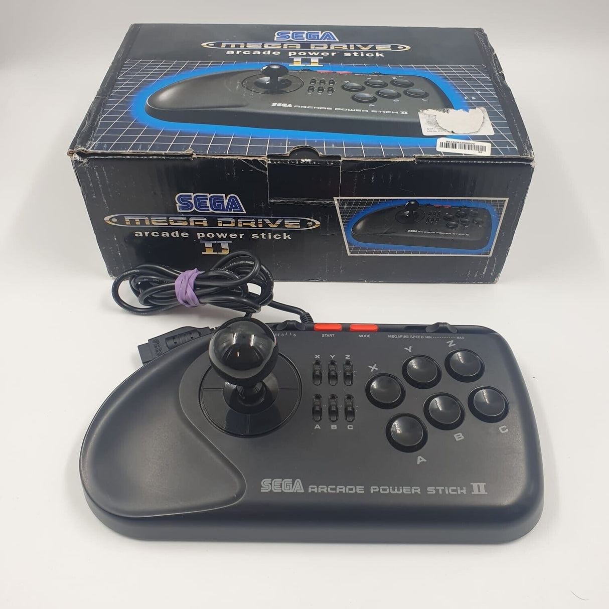 Sega Mega Drive Arcade Power Stick II 2 Boxed