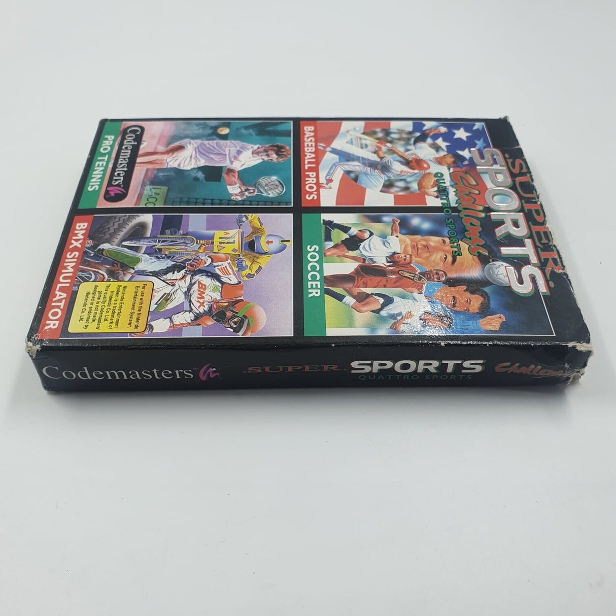 Super Sports Challenge Quattro Sports Nintendo NES Game Boxed Complete