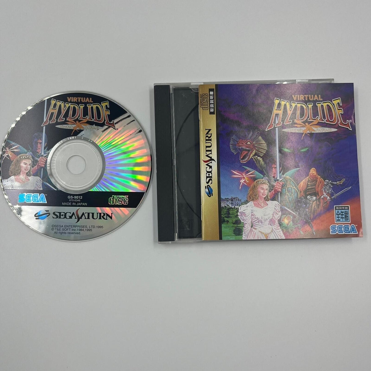 Virtual Hydlide Sega Saturn Game NTSC-J