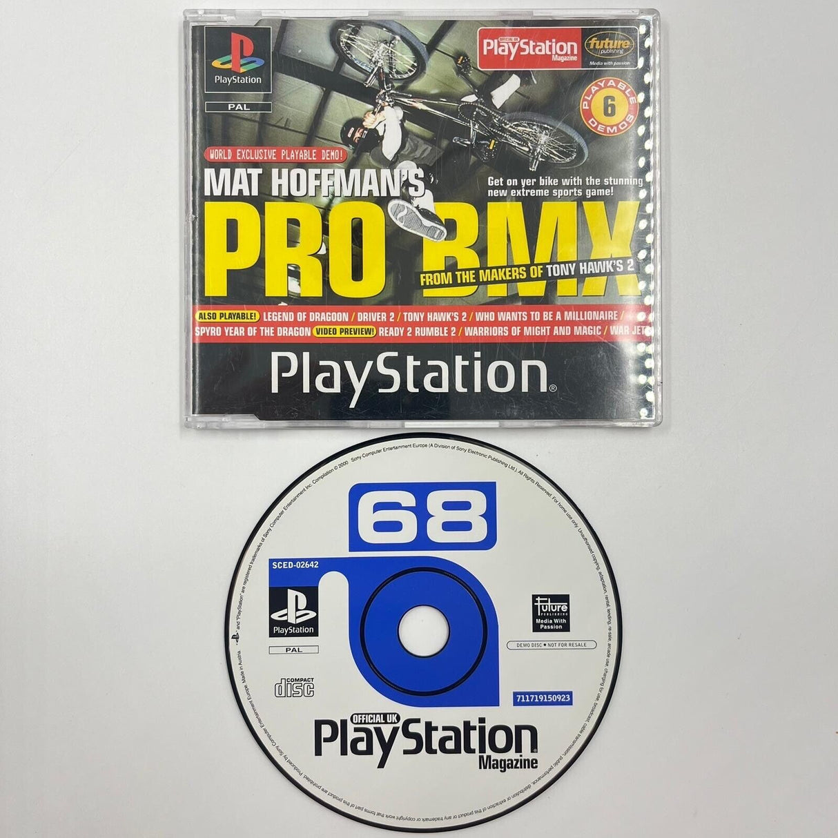 Mat Hoffman’s Pro Bmx PS1 Playstation 1 Demo PAL
