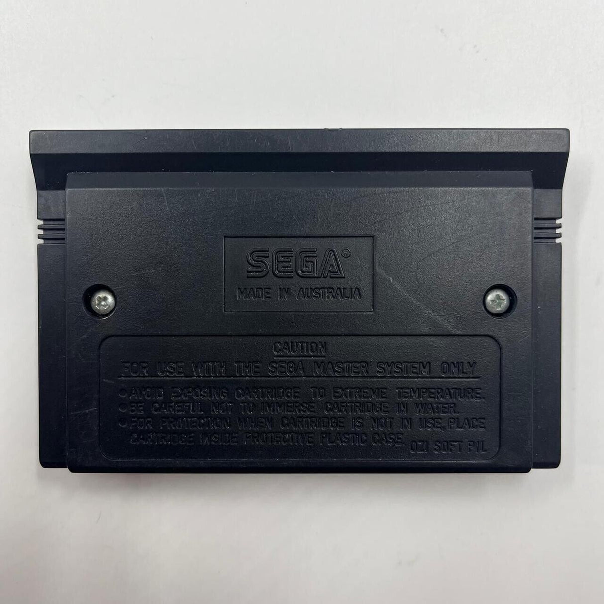 The Ninja Sega Master System Game Cartridge PAL