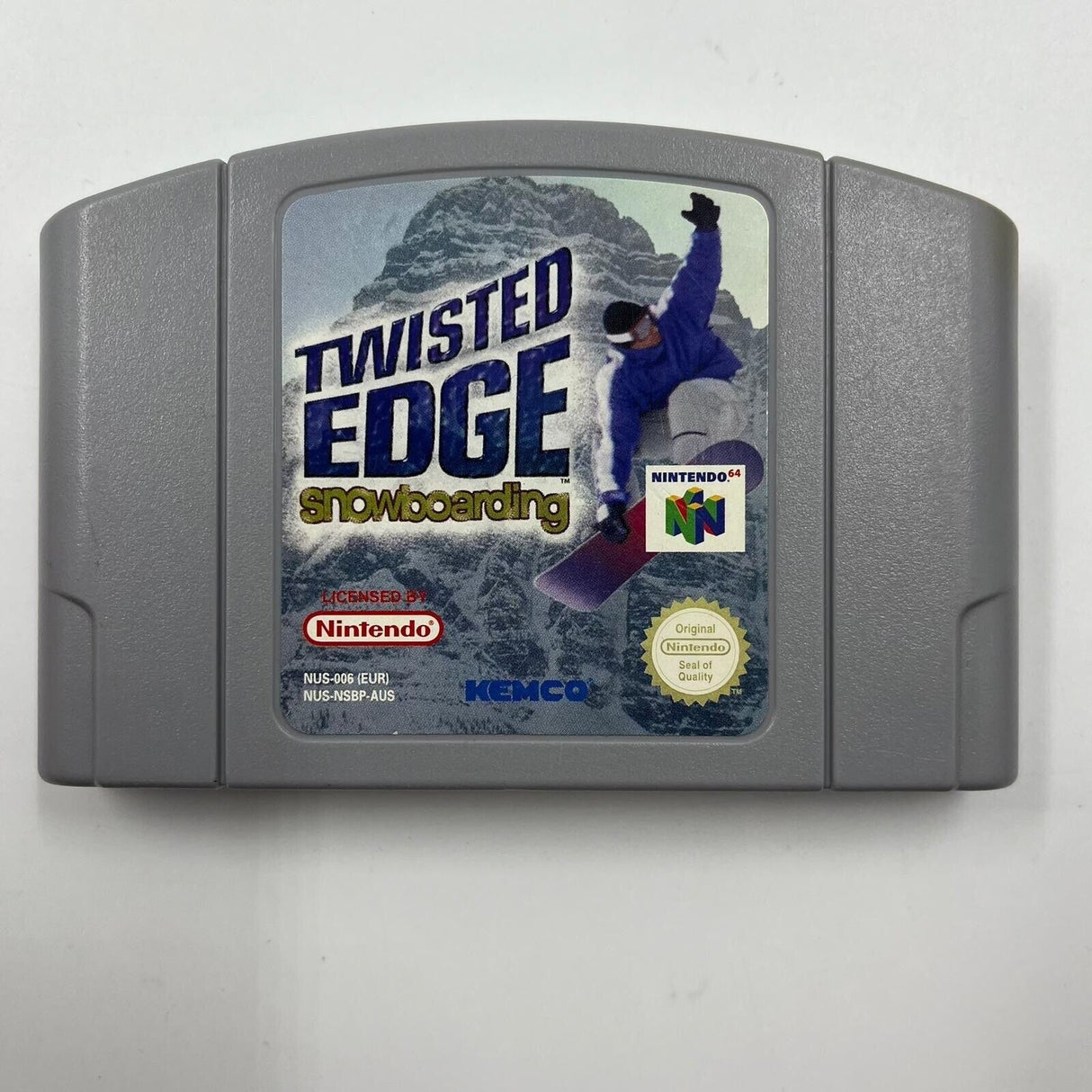 Twisted Edge Snowborading Nintendo 64 N64 Game Cartridge PAL