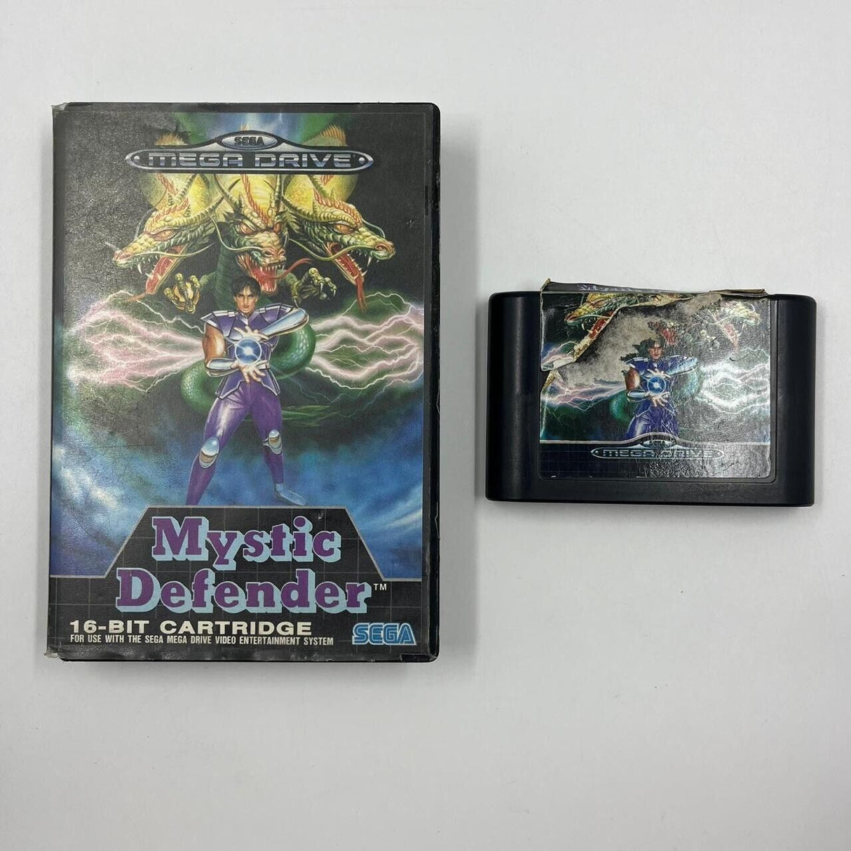 Mystic Defender Sega Mega Drive Game PAL