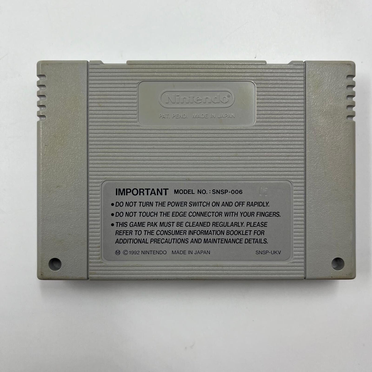 Sim City Super Nintendo SNES Game Cartridge PAL