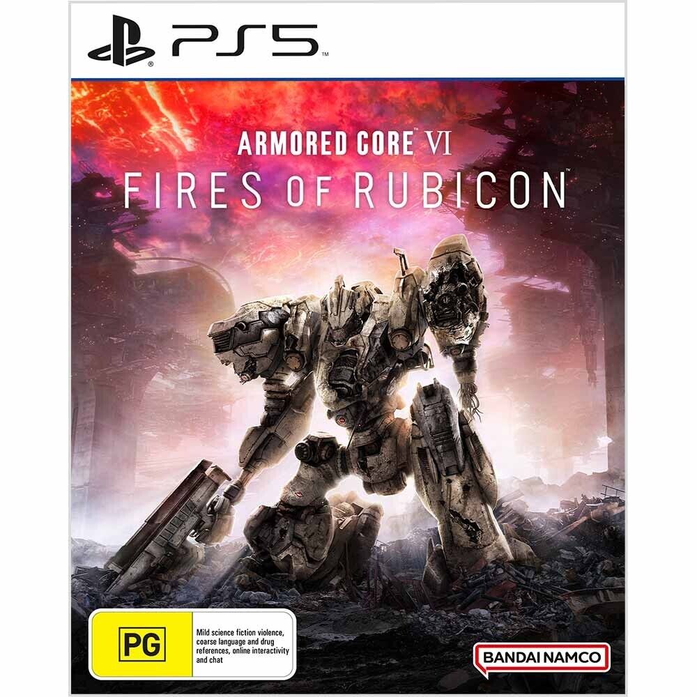 Armored Core VI Fires of Rubicon Day 1 Edition PS5 Playstation 5 Game Brand New Sealed
