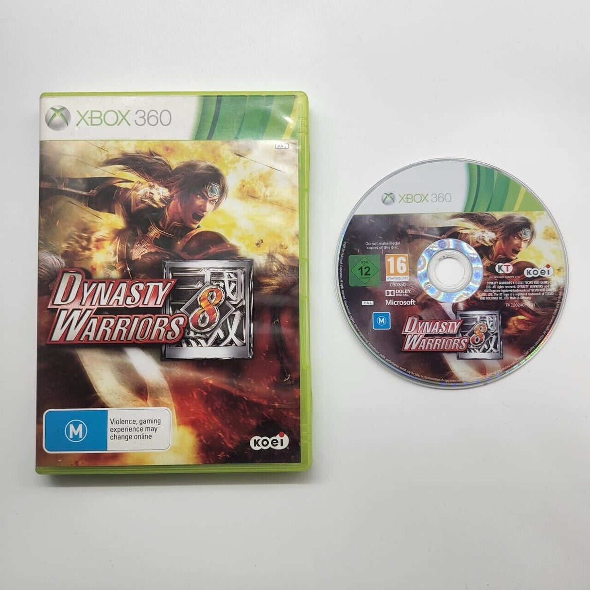 Dynasty Warriors 8 Xbox 360 Game PAL