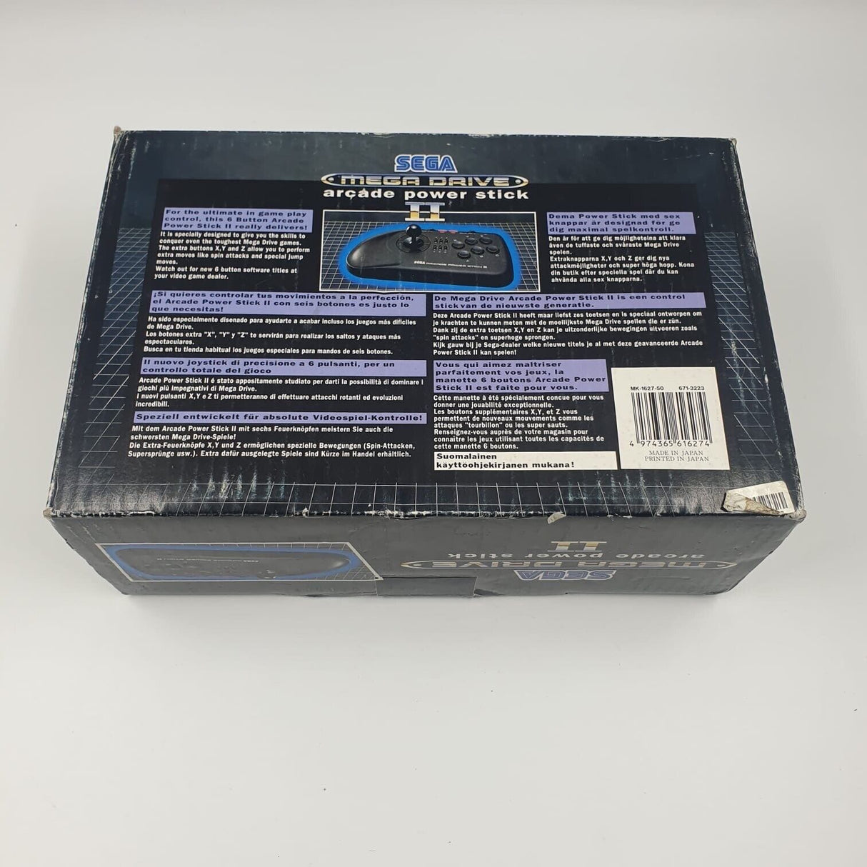 Sega Mega Drive Arcade Power Stick II 2 Boxed