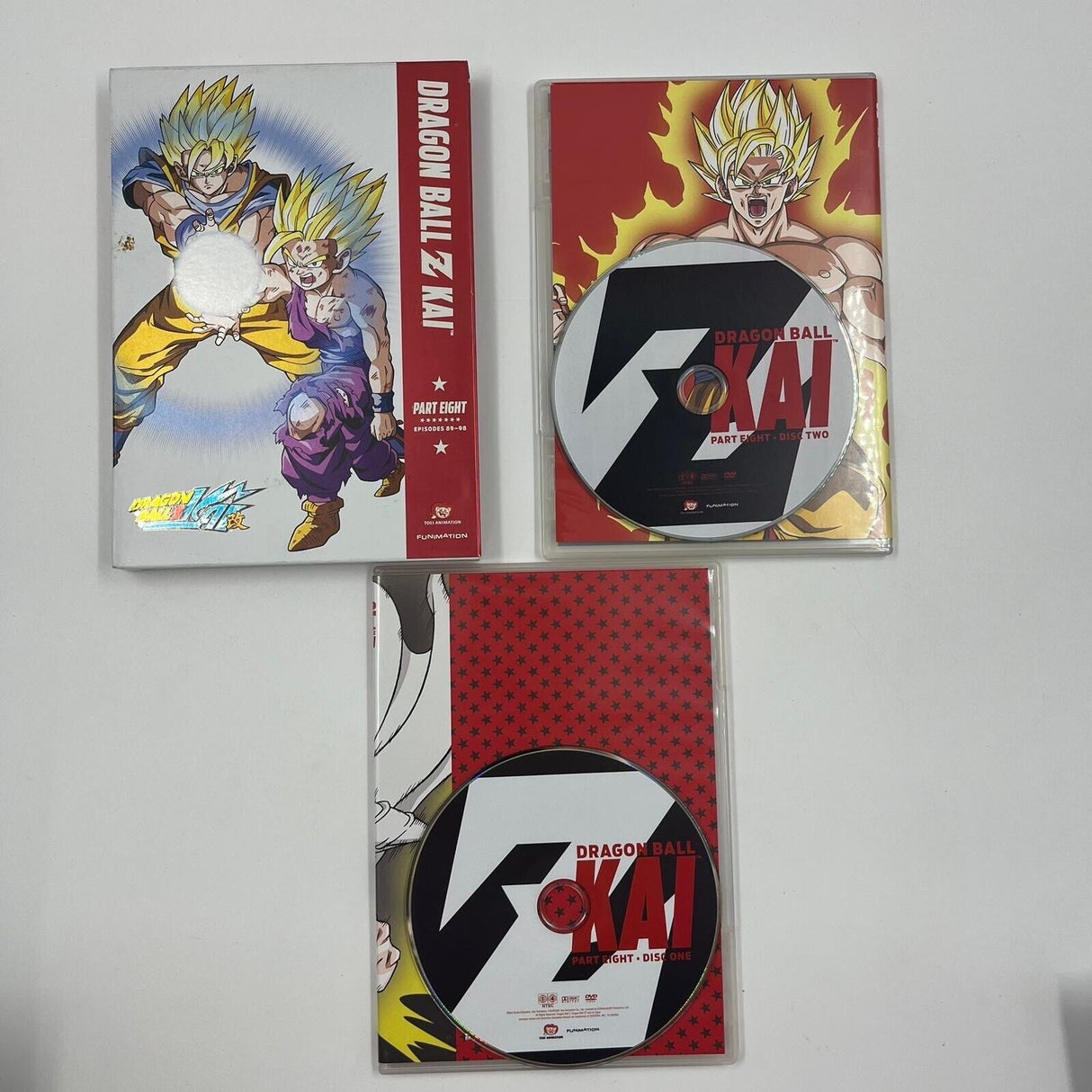 Dragon Ball Z Kai Part Eight Episodes 89-98 DVD