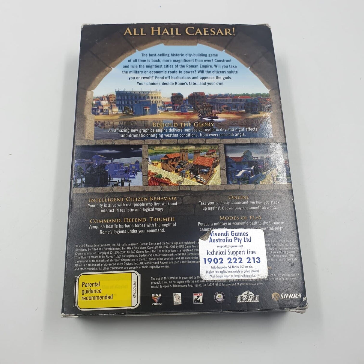 Caesar IV PC Game Boxed
