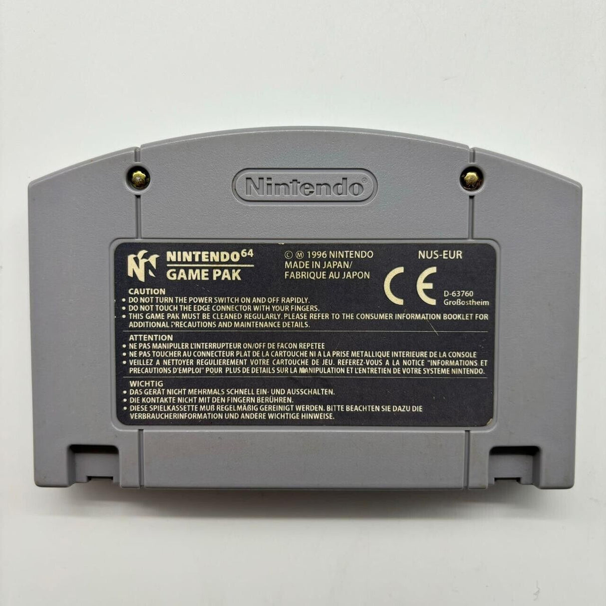 Star Wars Shadow Of The Empire Nintendo 64 N64 Game Cartridge PAL