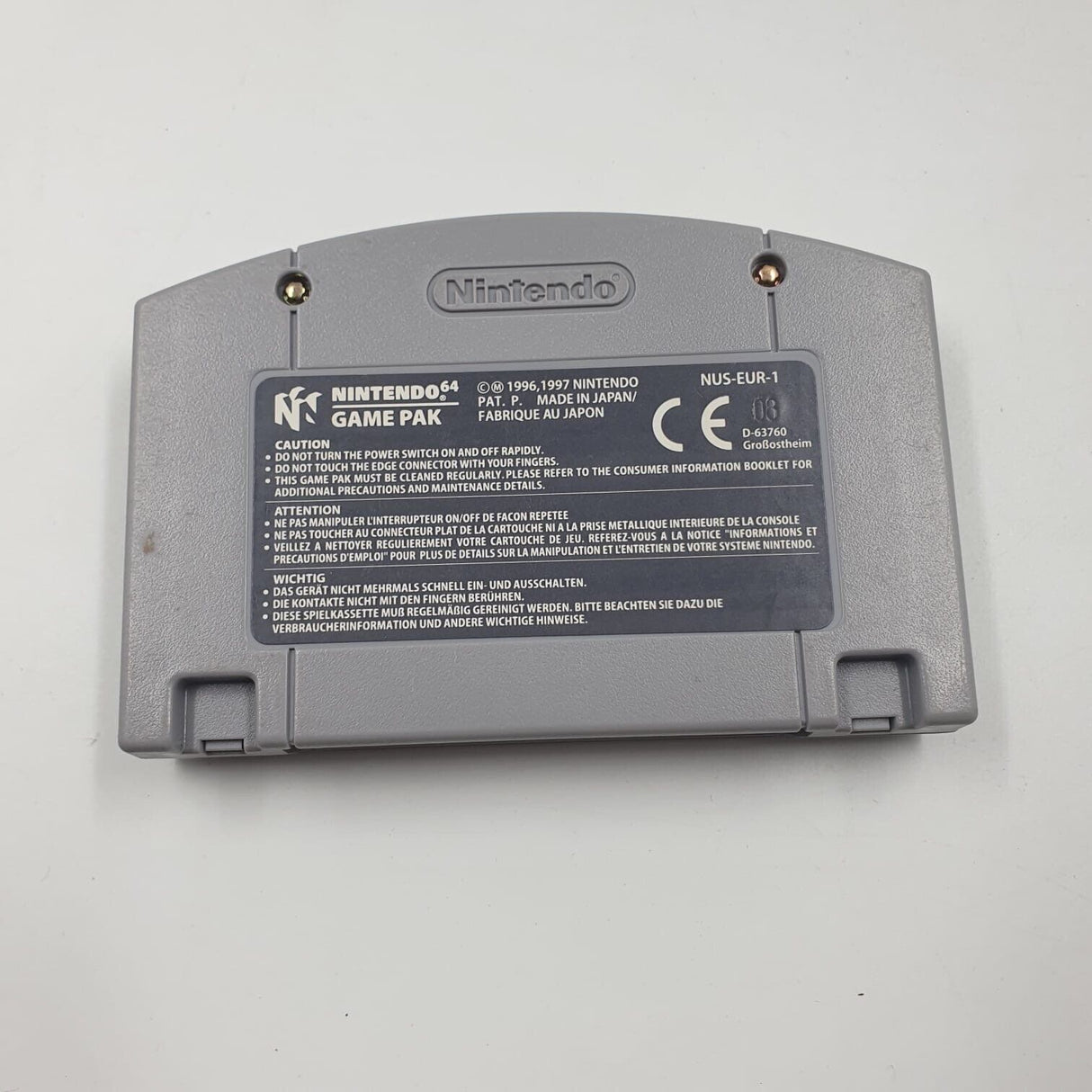 Tony Hawk's Pro Skater 2 Nintendo 64 N64 Game Boxed + Manual PAL