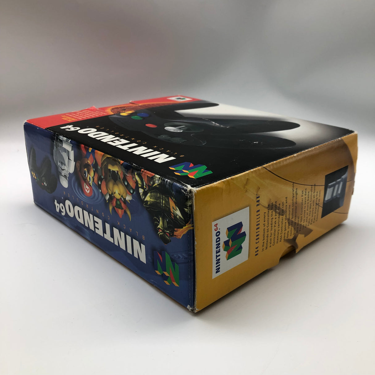 Nintendo 64 N64 Black Controller Boxed PAL