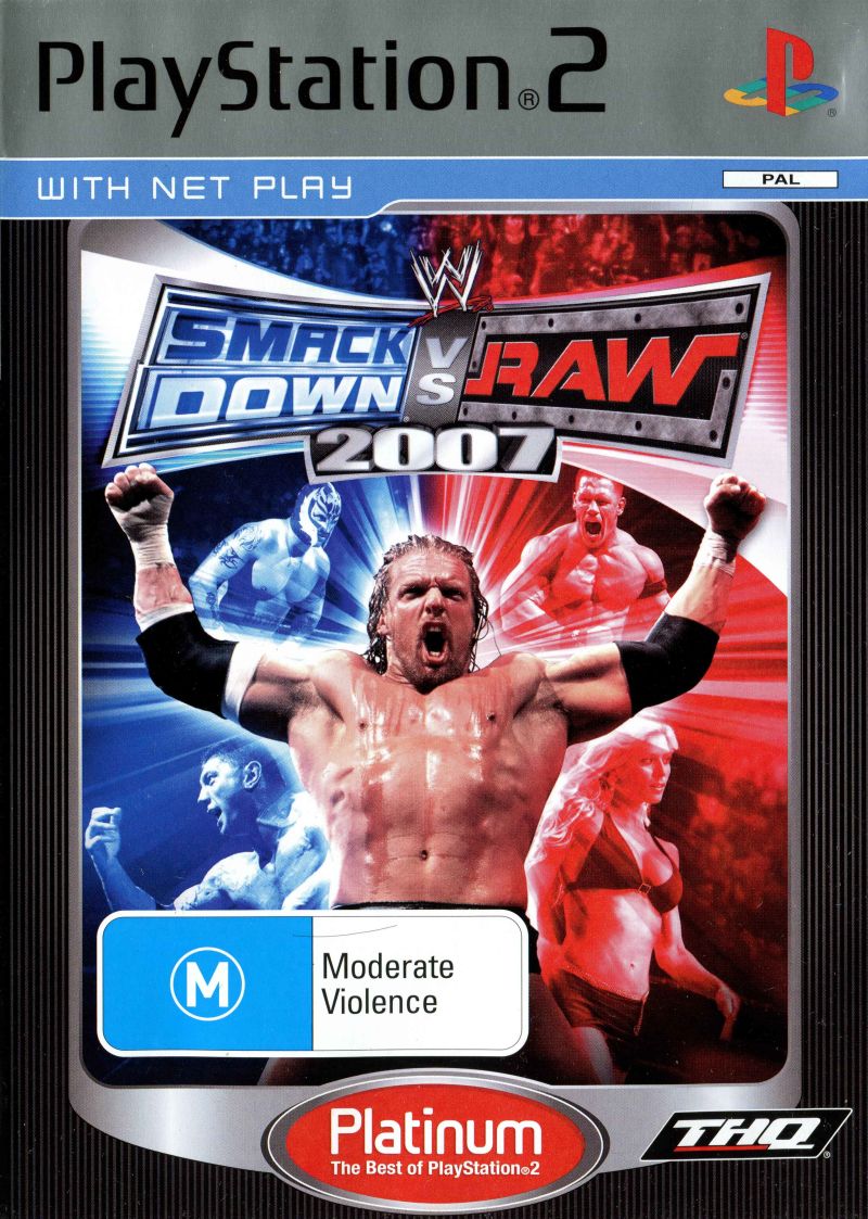 WWE SmackDown vs. Raw 2007 Playstation 2 PS2 Game PAL