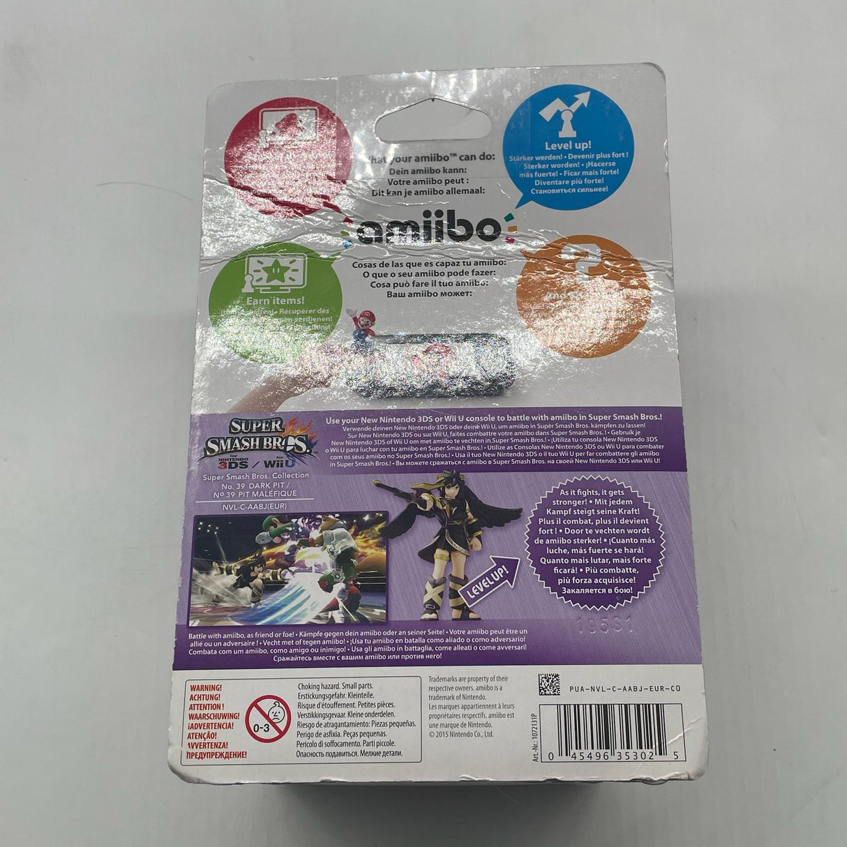 Nintendo Super Smash Bros. Collection Dark Pit #39 Amiibo Figure