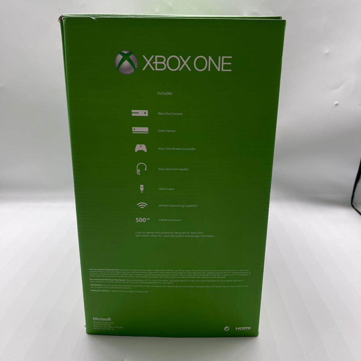Xbox One Console Kinect Bundle Boxed