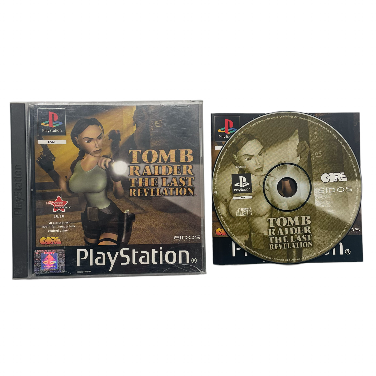 Tomb Raider The Last Revelation PlayStation 1 PS1 Game PAL