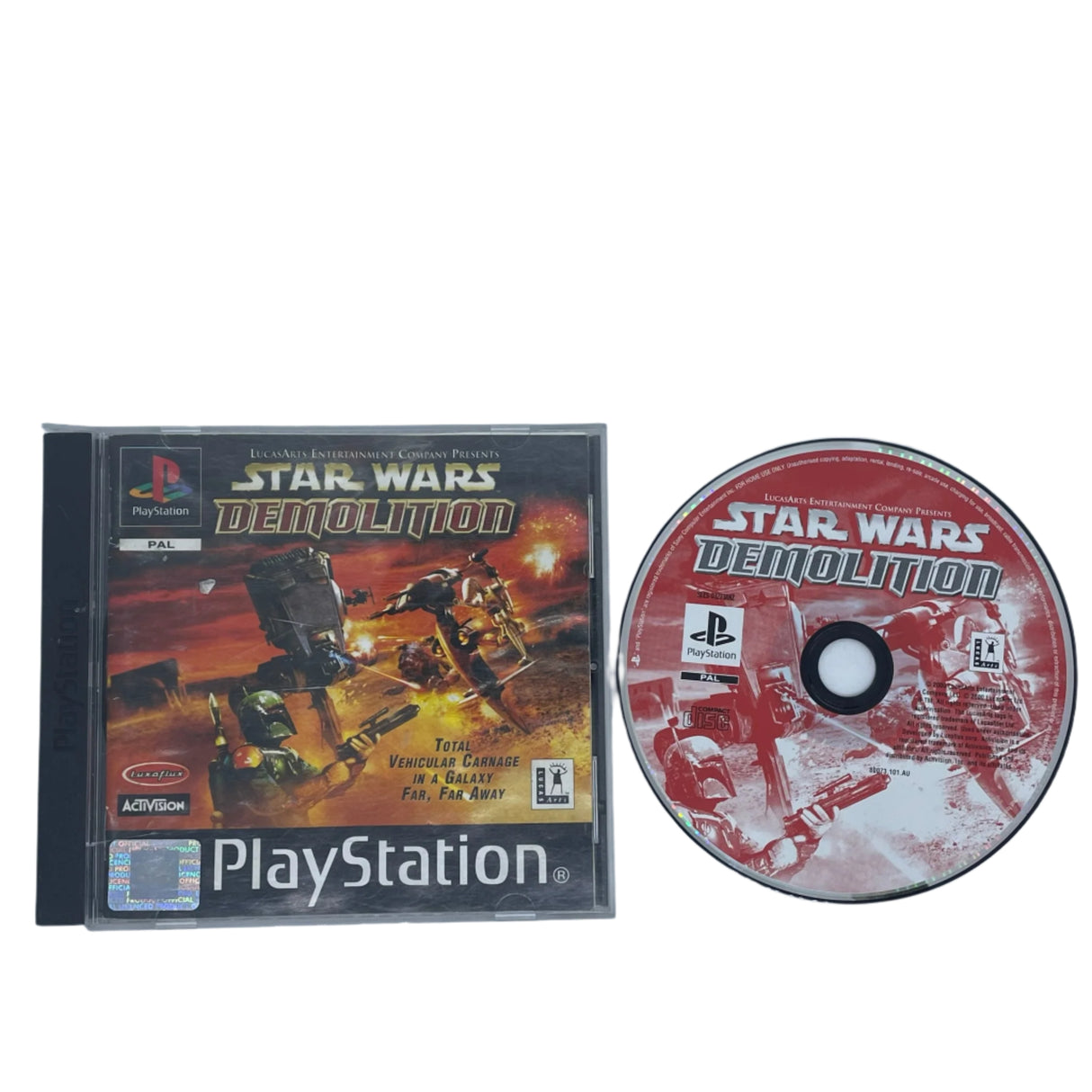 Star Wars Demolition PS1 Playstation 1 Game PAL