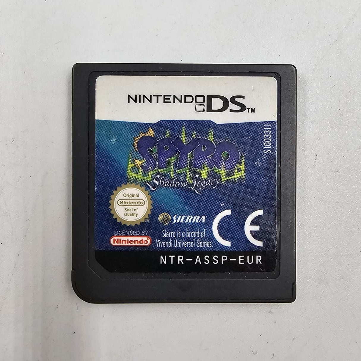 Spyro Shadow Legacy Nintendo DS Game Cartridge