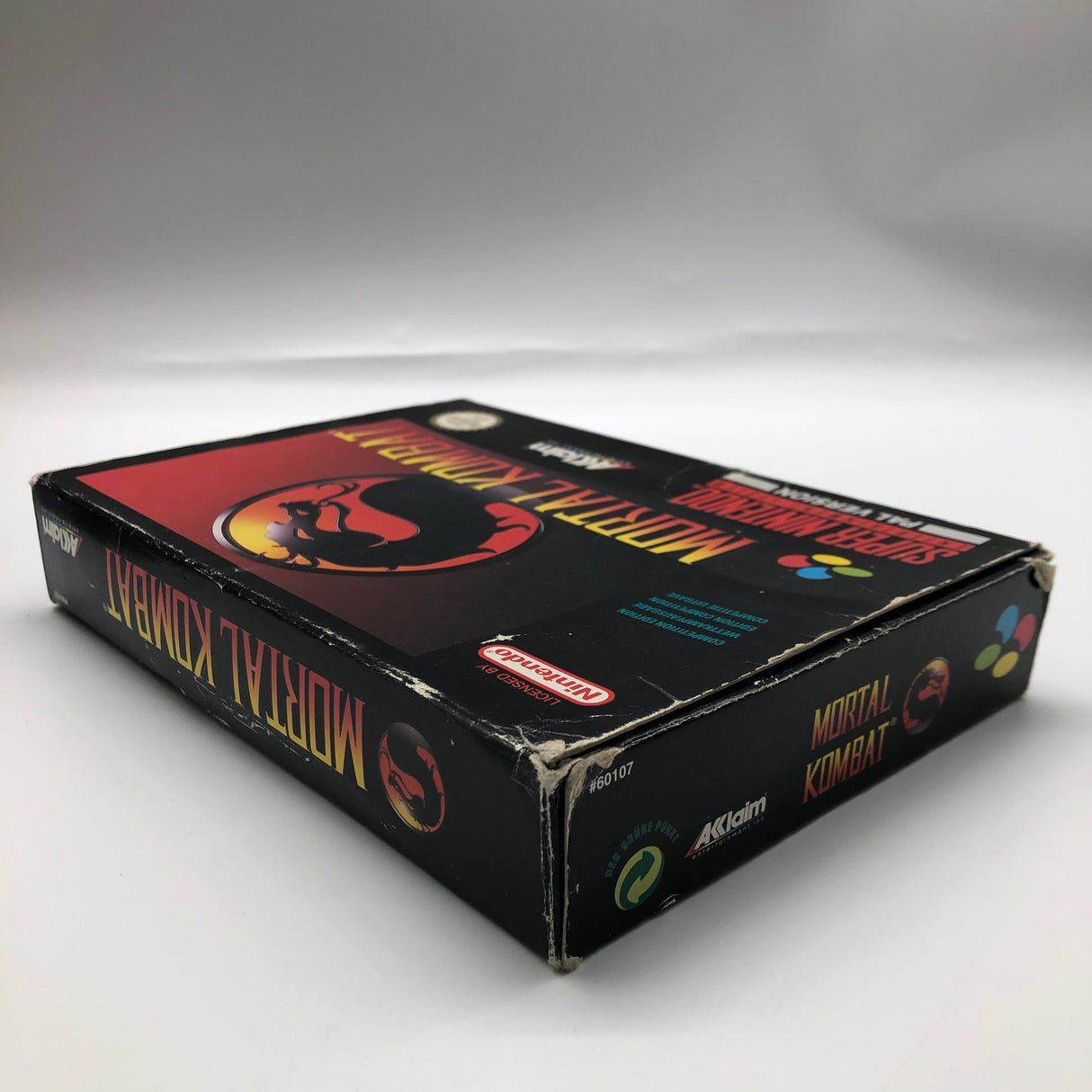 Mortal Kombat Super Nintendo SNES Game Boxed Complete PAL