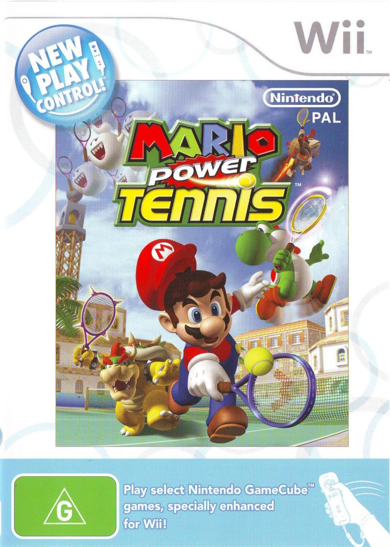 Mario Power Tennis Nintendo Wii Game PAL