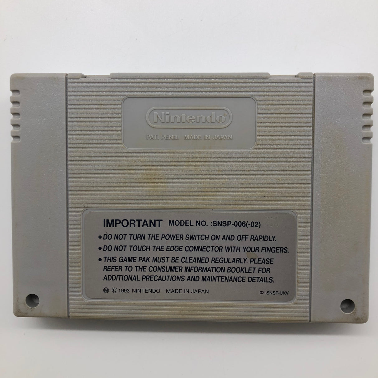 Starwing Super Nintendo SNES Game Cartridge PAL