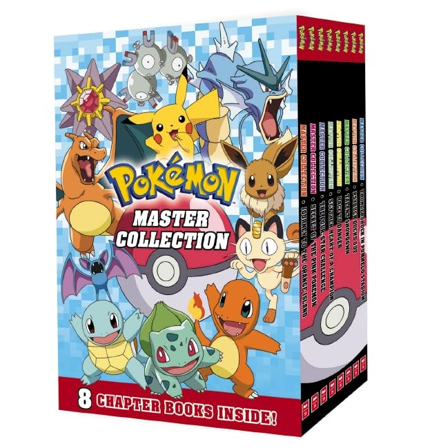 Pokemon Master Collection 8 Book Set