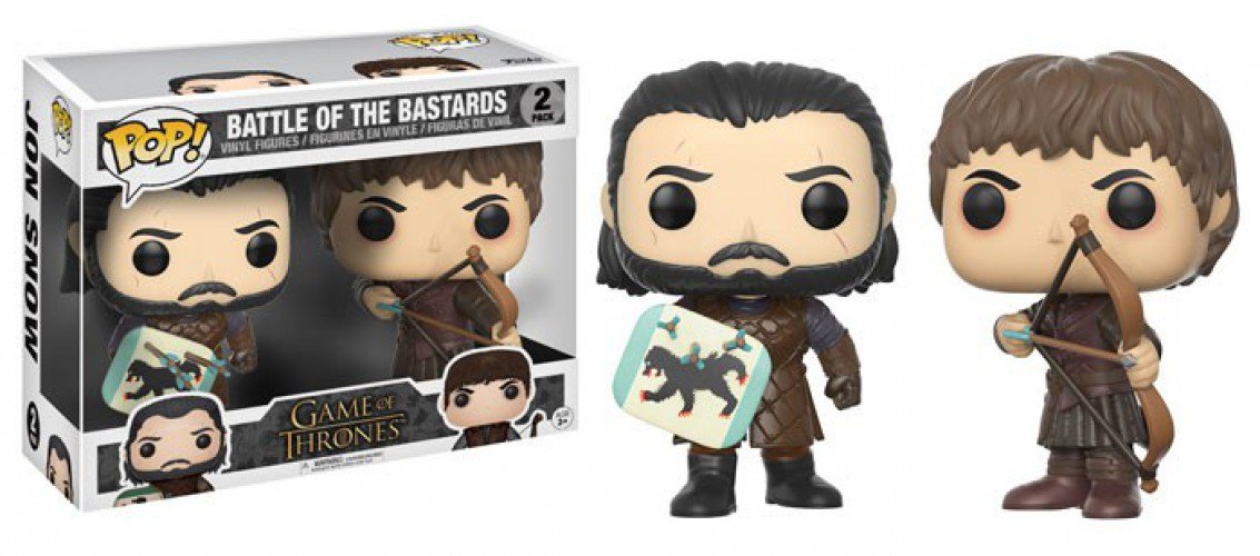 Game of Thrones Jon Snow & Ramsay Bolton Battle of The Bastards Action Figure