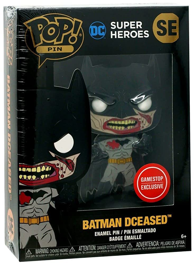 Batman Dceased #SE Pop Pin Vinyl Figure