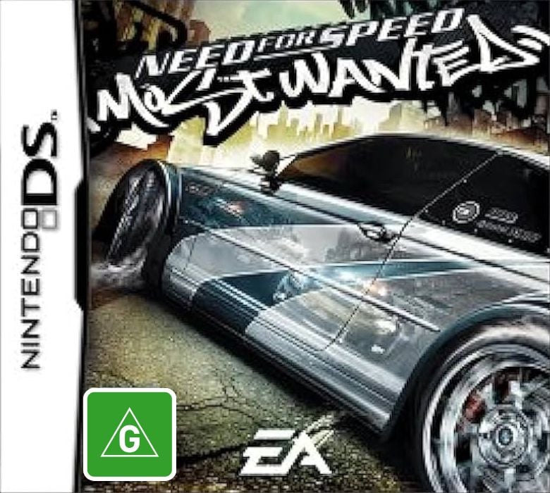 Need for Speed: Most Wanted Nintendo DS NDS Game PAL