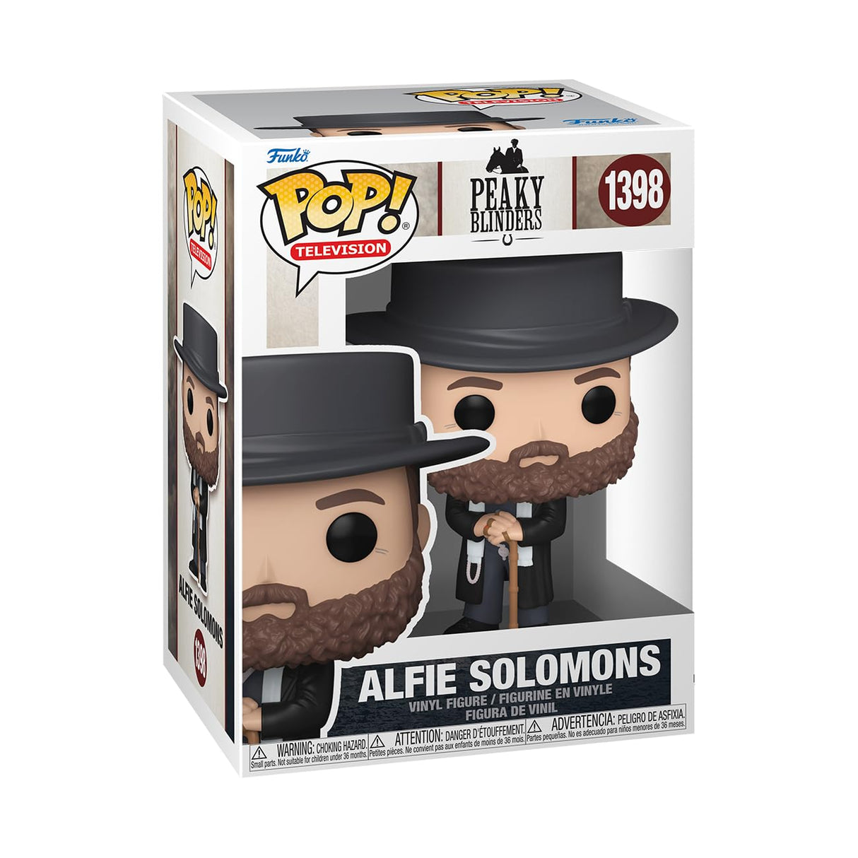 Peaky Blinders Alfie Solomons #1398 Pop Vinyl Figure