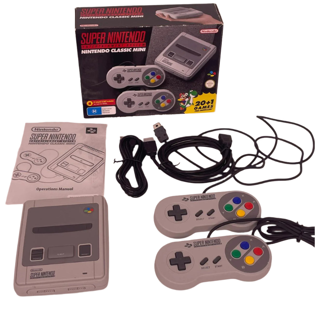 Super Nintendo Entertainment System SNES Nintendo Classic Mini Console Boxed PAL