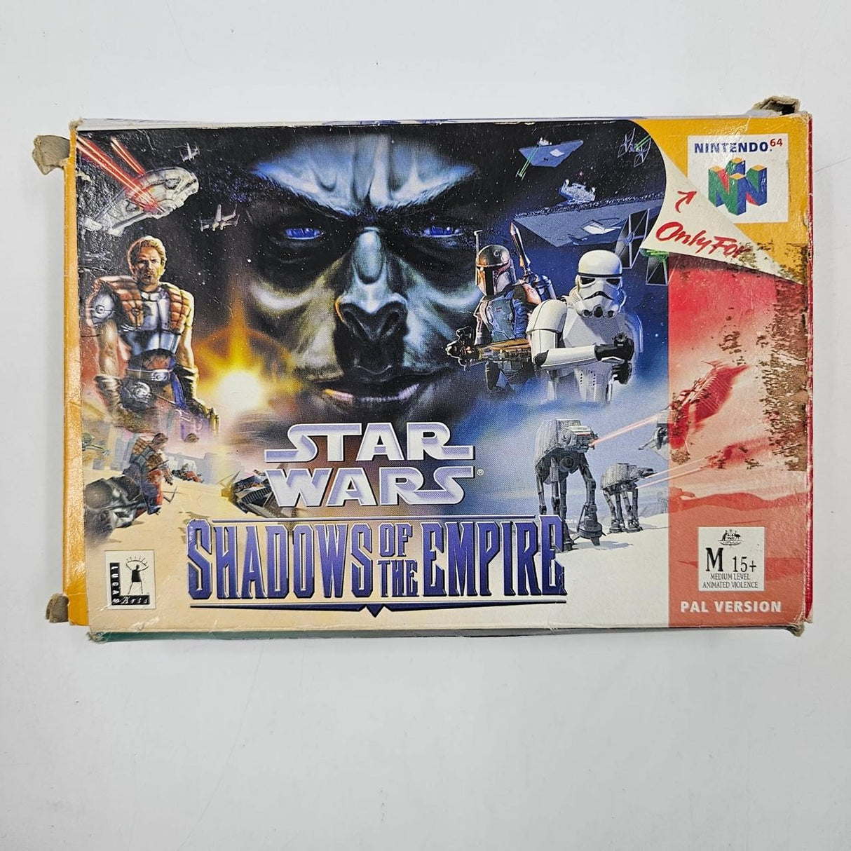 Star Wars Shadows of the Empire Nintendo 64 N64 Game Boxed Complete PAL