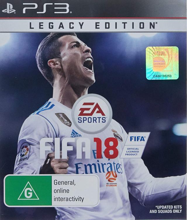 FIFA 18: Legacy Edition Playstation 3 PS3 Game PAL