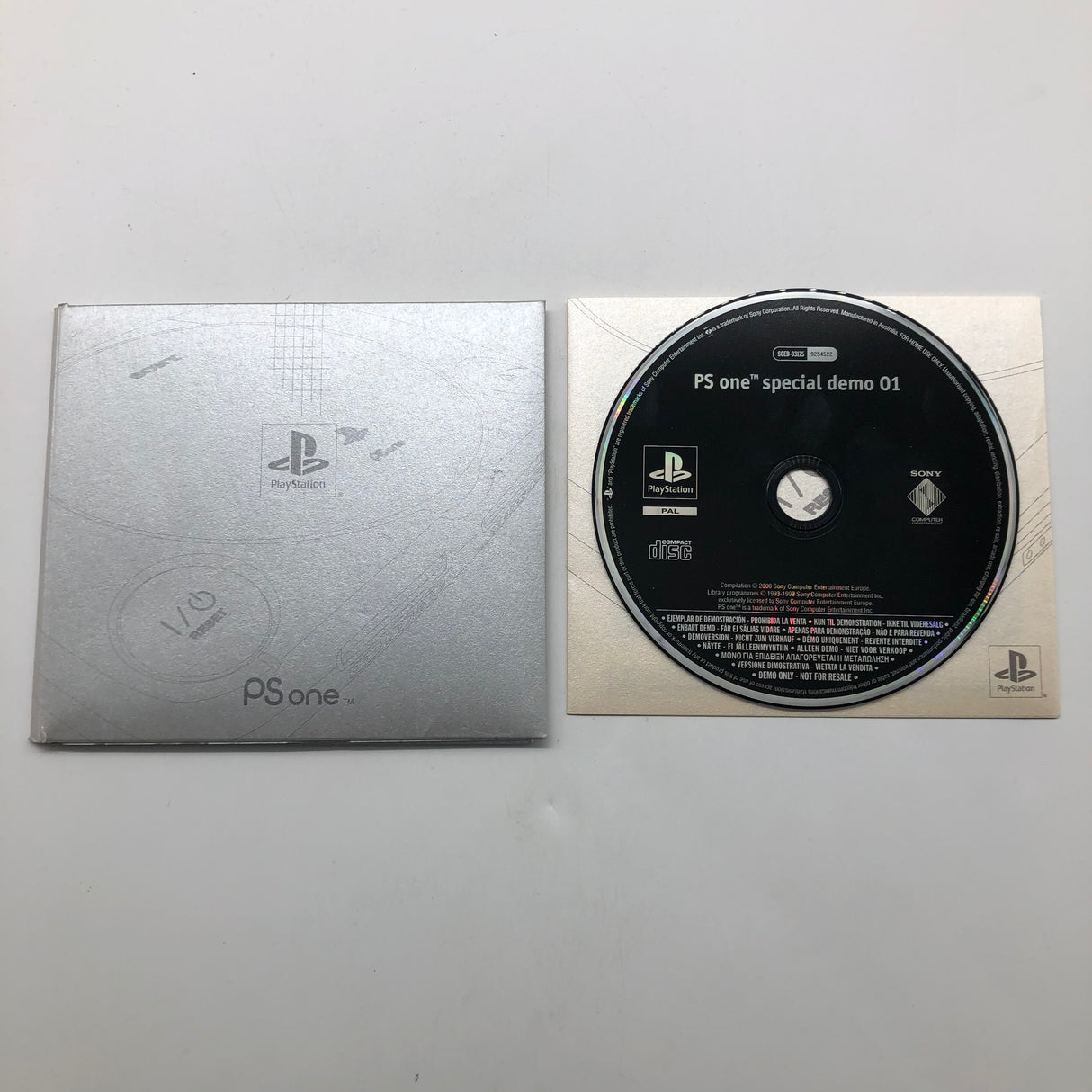 PlayStation PS One Special Demo 01 25AU4