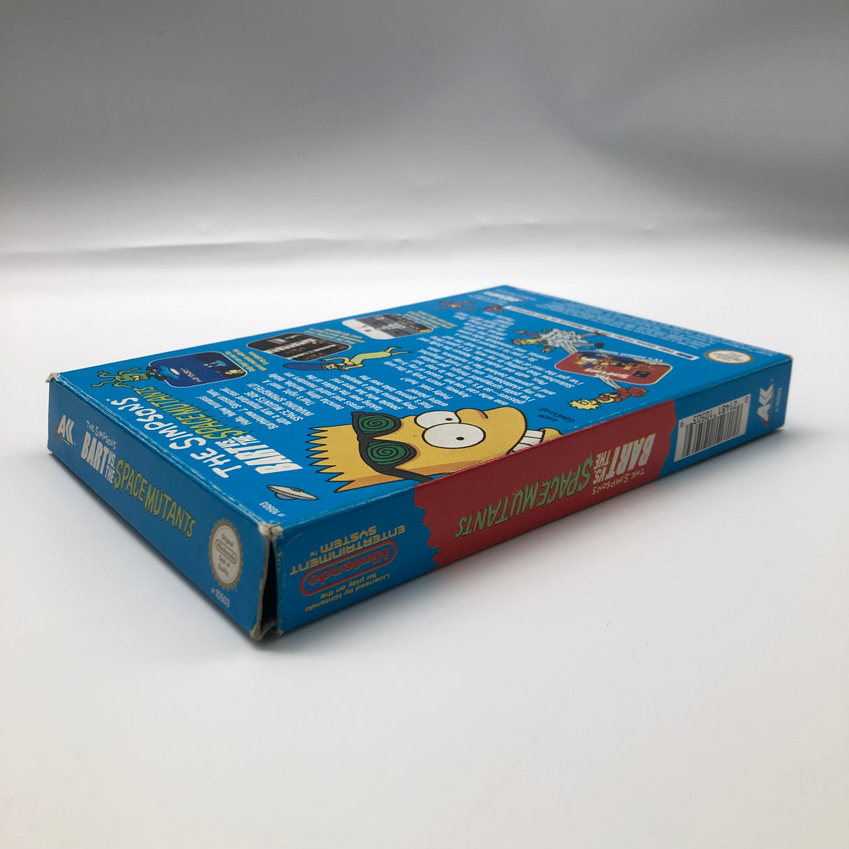 Nintendo The Simpsons Bart Vs. The Space Mutants Nintendo Entertainment System NES Game Boxed Complete PAL