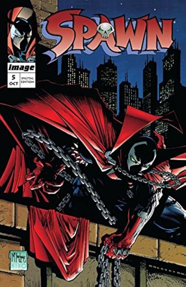 Spawn #5 Oct Comic Book
